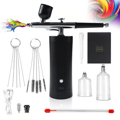 Obrázek produktu pro Bezdrátová airbrush sada pro kreativní projekty