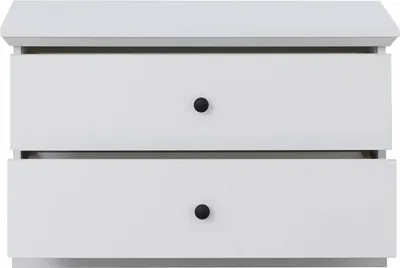 Produktbild von Sitzbank weiß Landhaus BERGAMA-19 mit 2 Schubkästen, B/H/T: ca. 81/49/41 cm