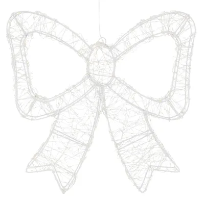 Immagine prodotto di Decorazione natalizia LED ECD Germany, ghirlanda luminosa natalizia con timer, decorazione natalizia per interni ed esterni, illuminazione natalizia, 500 LED bianco caldo, 33 cm
