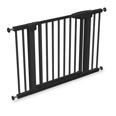 Image de Barrière de sécurité Tulano Guardian 3.0 Barrière pour animaux domestiques | 75-110cm | Sans percer | Barrière de sécurité pivotante | Métal | Noir