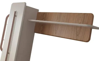 Produktbild von Haengendes Regal Stil modern braun Wohnzimmer praktisch