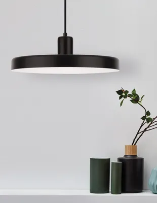 Produktbild von Nova Luce CHIOTO Pendelleuchte E27 Schwarz 120x36cm dimmbar 540602