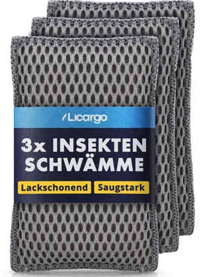 Zdjęcie produktu dla Gąbka do mycia samochodów, skutecznie usuwająca owady