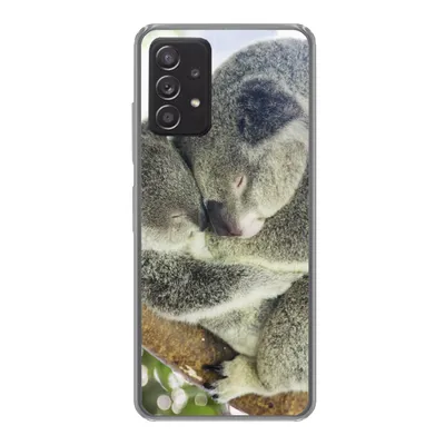Produktbild von MuchoWow® Handyhülle Schutzhülle Hülle für Samsung Galaxy A53 5G Koalas - Knuddeln - Tiere - Jungen - Mädchen Silikon Softcase Handy Hülle - Schutzabdeckung