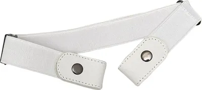 Produktbild von Lazy Belt, bequemes, elastisches Design, Kunstlederbund, verstellbare Passform, unsichtbarer Jeansgürtel, für den Alltag