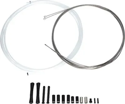 Produktbild von Sram Slickwire Road/mtb Shift Cable 4 Mm Kit Schaltzugset Schwarz,Silber 1.1 x 2300 mm Schwarz,Silber 1.1 x 2300 mm