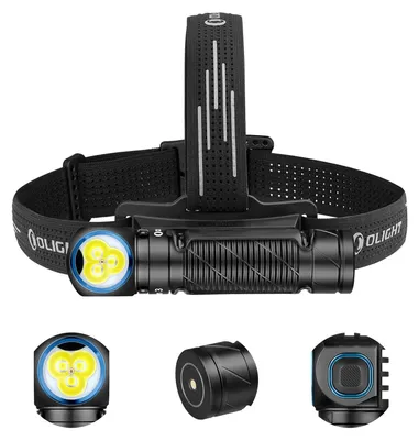 Image de OLIGHT Perun 3, lampe frontale rechargeable, 3000 lumens, autonomie jusqu'à 20 jours
