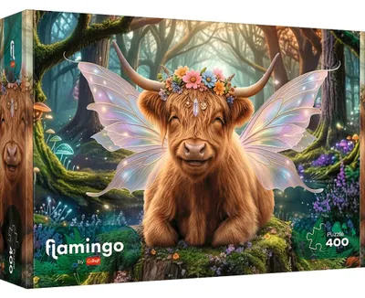 Produktbild von TREFL Puzzle Flamingo: Der Paralyst des Waldes 400 dlks