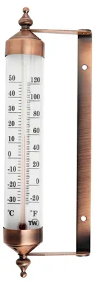 Produktbild von Außenthermometer mit Bronzedesign für den Garten