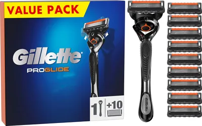 Produktbild von Gillette Nassrasierer Rasurpflege ProGlide 5 fach Klinge ultimativer Komfort Rasierklingen