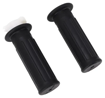 Zdjęcie produktu dla 1 para gumowych rączek do manetki gazu typu twist dla motocykli PW50, PY50, PEEWEE 50 Pit Dirt Bike