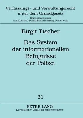 Produktbild von Das System der informationellen Befugnisse der Polizei