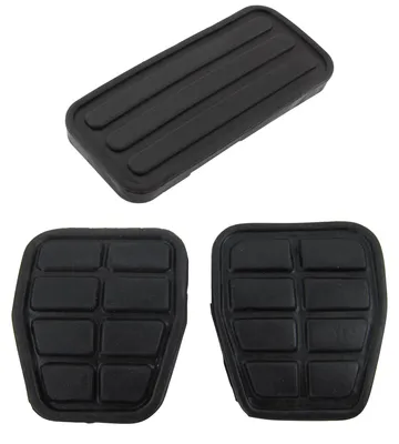 Produktbild von Pedale Pedalkappen Gummi Bremse Kupplung Gas Pedal Abdeckung für VW Audi Seat