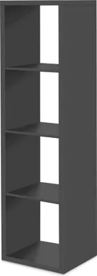 Produktbild von Regal >Max< in anthrazit - 38x141x33cm (BxHxT)