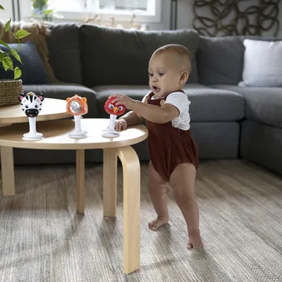 Zdjęcie produktu dla BABY EINSTEIN Grzechotki, zestaw 3 grzechotek z przyssawkami Rattle&Jingle Trio 6m+