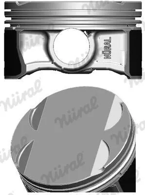 Produktbild von NÜRAL 87-425300-00 Kolben für BMW 3 Limousine (E46) 5 Limousine (E60) 5 Touring (E61) 5 Limousine (E39) 3 Touring (E46)
