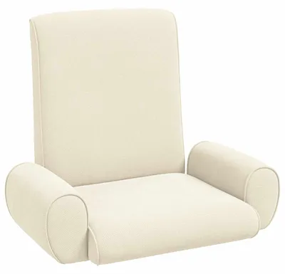 Produktbild von Bodenstuhl Creme 68 x 51 x 56 cm Grobvelours