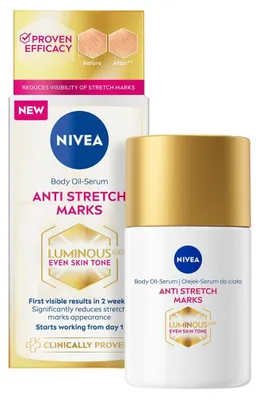 Obrázek produktu pro Nivea Luminous630 Olejek-serum do ciaa przeciw rozstpom, 100ml