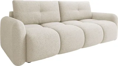 Produktbild von MIRJAN24 Sofa Sandy, Polstersofa mit Schlaffunktion, mit Bettkasten (Farbe: Lambi 05)