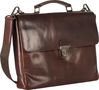 Produktbild von Leonhard Heyden Roma Aktentasche Leder 37 cm Laptopfach