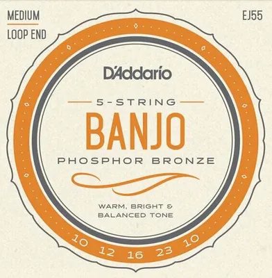 Obrázok produktu pre D'Addario EJ55 Struny pre banjo