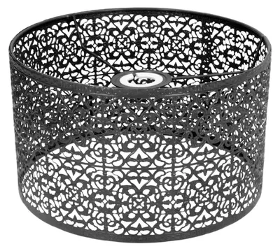 Eisen-Lampenschirm ausgeschnitten E27/E14 25 cm