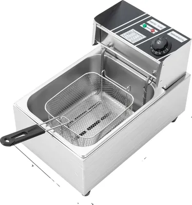 Obrázok produktu pre Fritéza, 2500 W, objem 6 l, svetlošedá