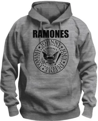 Produktbild von Ramones - Kapuzenpullover für Herren/Damen Uni RO139 (XXL) (Grau)