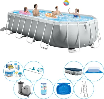 Obrázok produktu pre Bazén s príslušenstvom - Intex Prism Frame 610x305x122 cm
