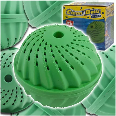 Image de Boules de lavage en céramique avec recharge pour 1000 lavages