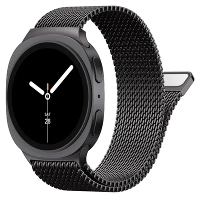 Productafbeelding van Vervangingsbandje, Milanese magnetisch, roestvrijstalen mesh, 40mm/44mm/46mm, voor smartwatch