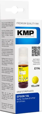 Immagine prodotto di KMP E194 cartuccia d'inchiostro 1 pz. compatibile giallo