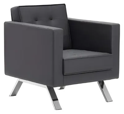 Immagine prodotto di Poltrona 1 posto design sedia in pelle imbottitura divano 3 posti arredo ufficio
