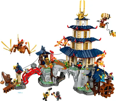 Produktbild von LEGO NINJAGO Turnier-Tempelstadt, Bausatz, 14 Jahr(e), Kunststoff, 3489 Stück(e), 4,46 kg