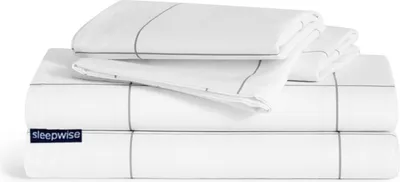Image de Sleepwise Soft Wonder Ensemble de Housses de Couette 2 Personnes en Microfibre OEKO-TEX®, Housses de Couette et d'Oreiller Lavables en Machine, Respirantes, Antistatiques, Hypoallergéniques, 200x200