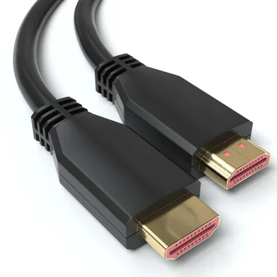 Produktbild von JAMEGA Ultra-High-Speed-HDMI-Kabel, 8K, Schwarz, 0,5 m