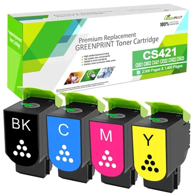 Productafbeelding van Compatibele tonercartridge-set voor diverse Lexmark-printers