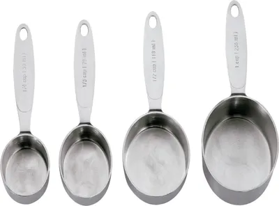 Produktbild von Messbecher im 4er Set (59-79-118-und 236 ml)