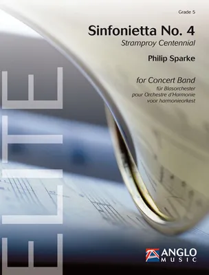 Produktbild von Philip Sparke, Sinfonietta No. 4Concert Band/Harmonie and Baritone/Euphonium