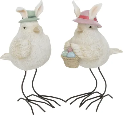 Produktbild von Boltze Gruppe Milmo Vogel Figur 17 cm sortiert (1 Stück)
