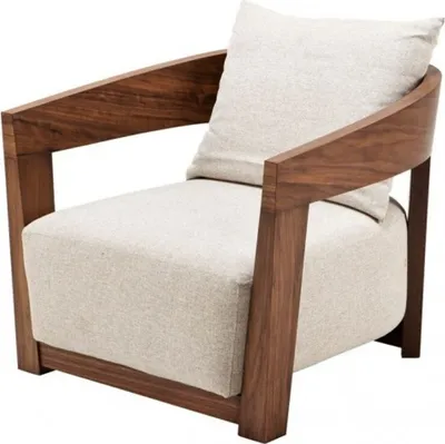Produktbild von Casa Padrino Luxus Art Deco Mahagoni Sessel - Luxus Hotel Möbel