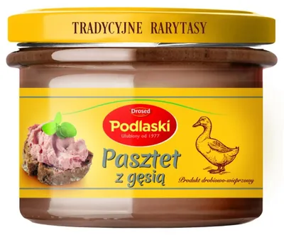 Zdjęcie produktu dla Pasztet drobiowy z gesią 160g Drosed Słoik