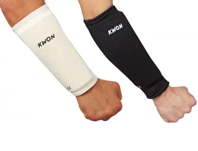 Produktbild von Kwon Unterarmschützer Armschützer, Größe:Senior, Farbe:schwarz