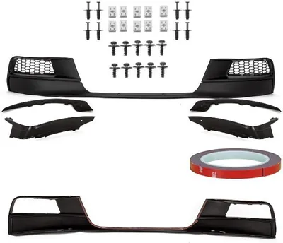 Produktbild von Sport-Performance Frontspoiler Set passt für BMW 1er F20 F21 Stoßstange M-Paket