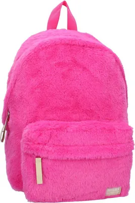 Produktbild von Milky Kiss Rucksack flauschig rosa - Kinderrucksack mit weichem Stoff