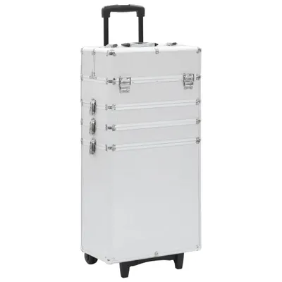 Obrázok produktu pre Kozmetické puzdro The Living Store Aluminium Silver