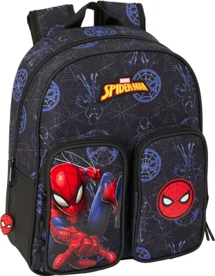 Produktbild von Schulrucksack Spider-Man Attack Schwarz 27 x 33 x 10 cm