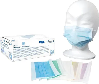 Produktbild von MaiMed FM Comfort Mundschutz - Ohrschlaufen - 1000 Masken - rosa