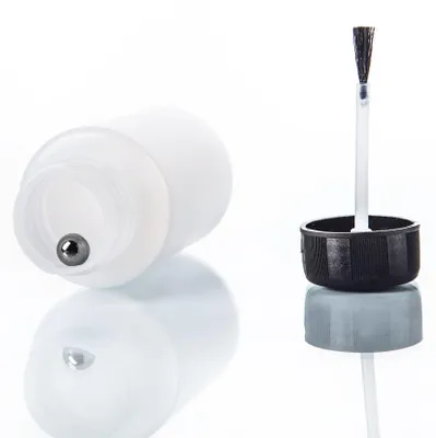 Produktbild von BenBow Kunststoffflasche mit Pinsel und Mischkugel 50ml x25, Auslaufsicher, HDPE – Vielseitige Anwendung für Farben, Klebstoffe und Schmiermittel