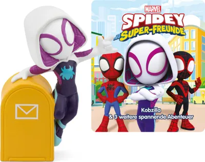 Produktbild von Tonies Hörfigur 11000466 - Marvel Spidey und seine Super-Freunde - Kobzilla + 3 weitere spannende Abenteuer (Folge 3)